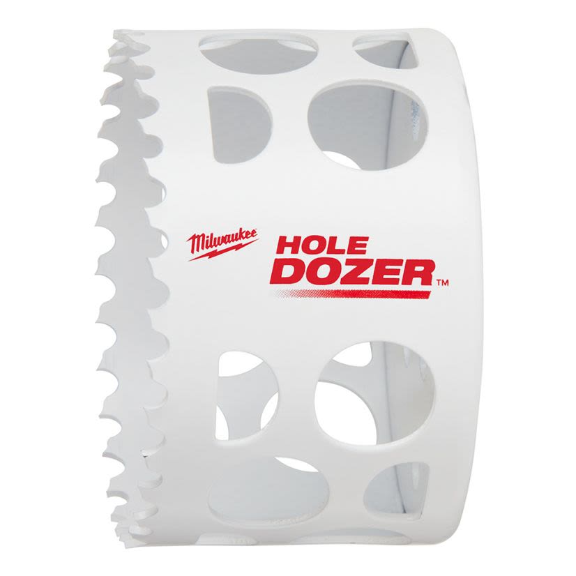 Milwaukee HOLE DOZER Ice Hardened 49-56-0167 Hole Saw, 2-7/8 in Dia, 1-5/8 in D Cutting, Bi-Metal/8% Cobalt Cutting Edge